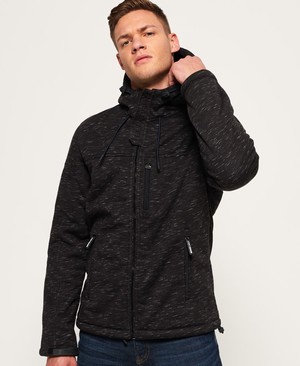 Superdry Hooded Winter SD- Windtrekker Férfi Kabát Fekete | GCBTK0572